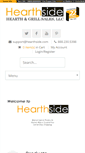 Mobile Screenshot of hearthsidedistributors.com